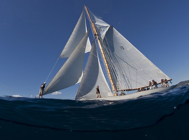 NAN OF FIFE - COTRE AURIQUE - Les Voiles de Saint-Tropez ©  Rolex / Carlo Borlenghi http://www.carloborlenghi.net